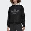 Adidas Clgt Jacke Großes Logo Baseballjacke Herren Jacken Schwarz HP0430
