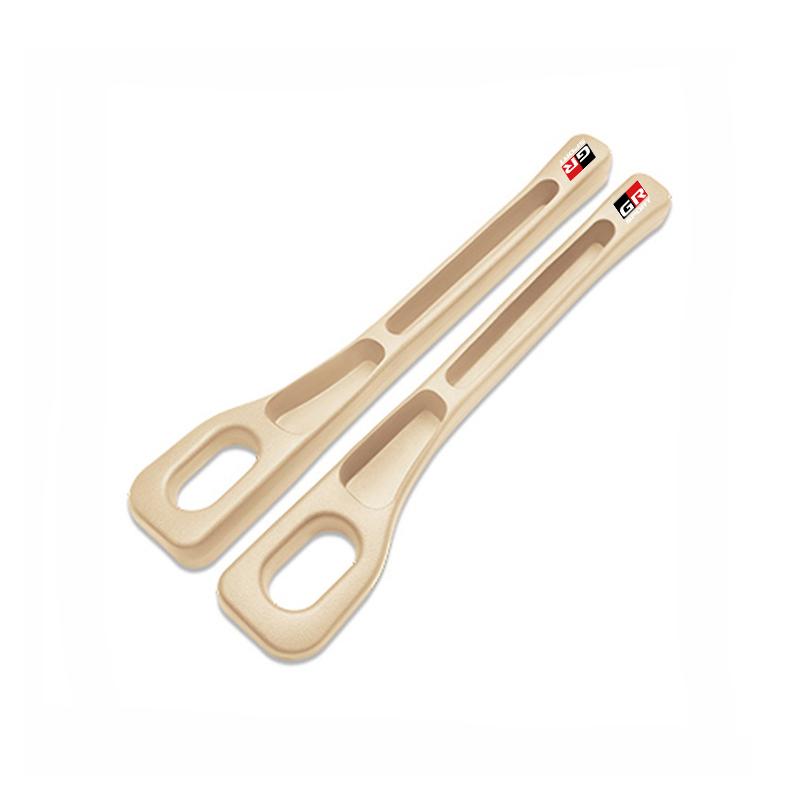 Car Seat Gap Filler Side Seam Leak-proof Plug Keyring For Toyota 86 Camry CHR Corolla RAV4 Yaris Prado Prius Supra Alphard Venza