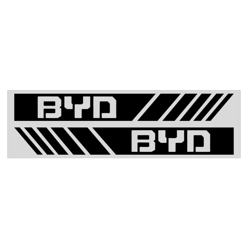 2 Stück Auto Rückspiegel Aufkleber Auto Tür Rückspiegel 3D Aufkleber Decal Für BYD Qing Song Tang Yuan F3 I3 F0 F6 S6 S8 E5 E6
