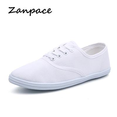 2024 Veterschoenen Dames Grote Maat 42 Canvas Casual Off White Schoenen Ademend Slijtvast Slip Platform Vulkaniseerschoenen