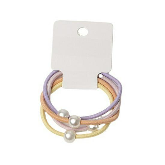 Spring & Summer 2025 Hair Accessories Collection: High-Elasticity Rubber Band Hair Ropes & Headbands for Women