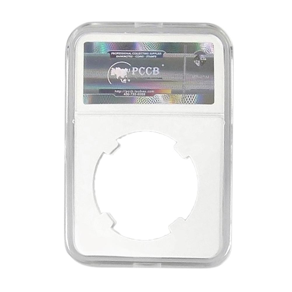 Transparent Plastic Coin Holder PCCB Professional Coin For 40mm Grade PCGS NGC Slab Case Storag Y6V8