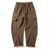 Loose Wide-Leg Work Pants for Men, American Retro Style, Casual Pants, Autumn and Winter Heavy Cotton Versatile Trendy Pants