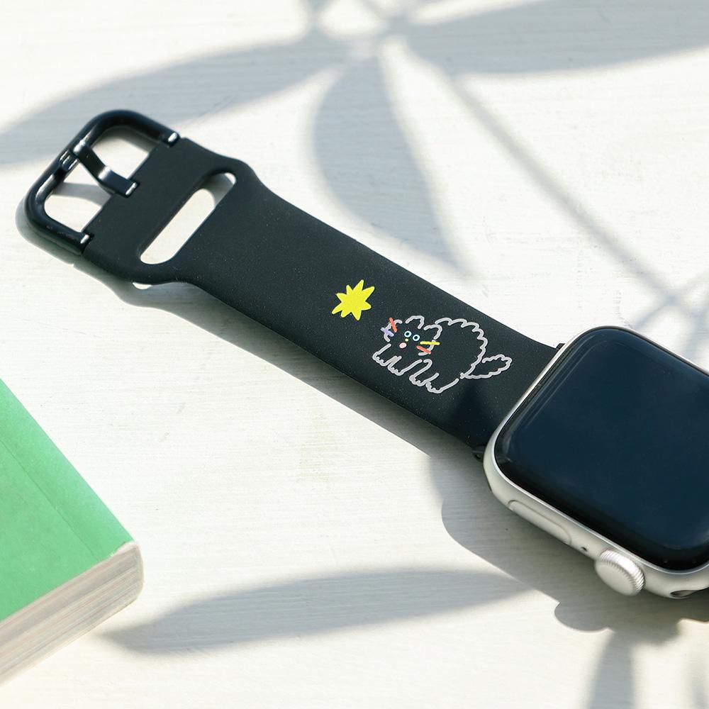 Beuleonchibeuladeo Apple Watch Silicone Strap Ver.5 For 38-41Mm