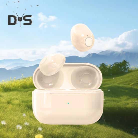 Mini Size Wireless Earphone Noise Reduction Ergonomic Design Ultralight Easy Connect Bluetooth-compatible In-ear Earbuds