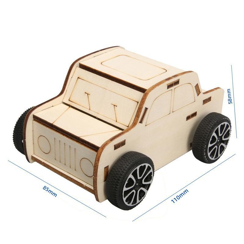 1 Set DIY Science Experiment Kit & Education Model DIY Solar-powered Racing Cars Toy Physics Science Toys For Children Gift·