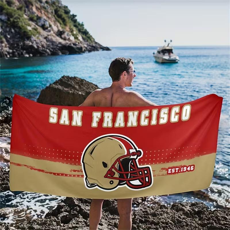New US Canada Mexico Football World Cup Beach Towels Ultra fine Fiber Quick Drying Bath Towels Outdoor Sports Towels