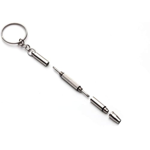 Mini Screwdriver for Glasses Repair, Watch Repair, Screw Replacement, Computer Assembly, and Replacement (Mini Screwdriver, 4-in-1, 1 Piece)