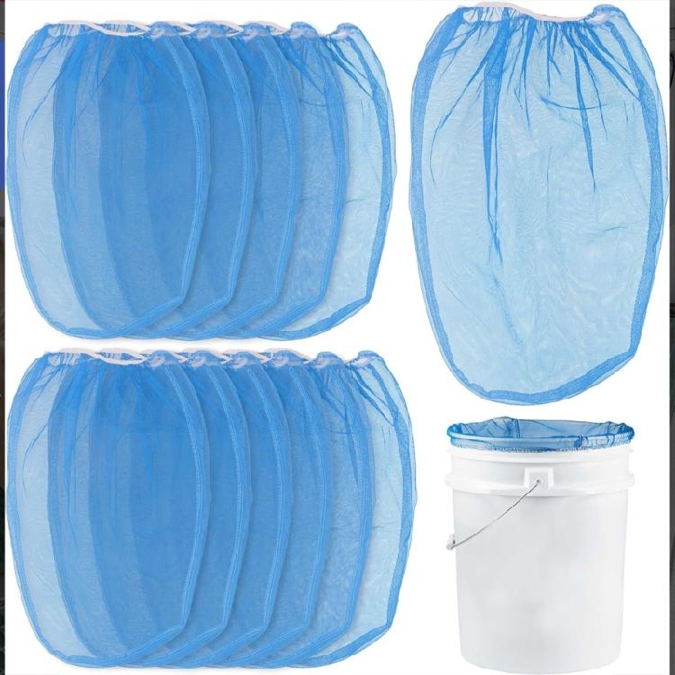 10Pcs Paint Strainer Filter Bags with Fine Mesh for Consistent Paint Application In Automotive and Furniture Refinishing