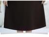 Spring & Autumn 2025 Women's Petite Shirt Collar Dress for Middle-Aged and Elderly - Fake Two-Piece Design