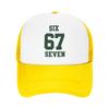 Custom Six Seven  Baseball Cap Unisex Women Breathable  Dad Hat Outdoor