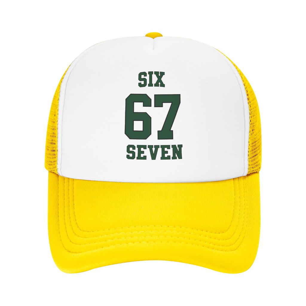 Custom Six Seven  Baseball Cap Unisex Women Breathable  Dad Hat Outdoor