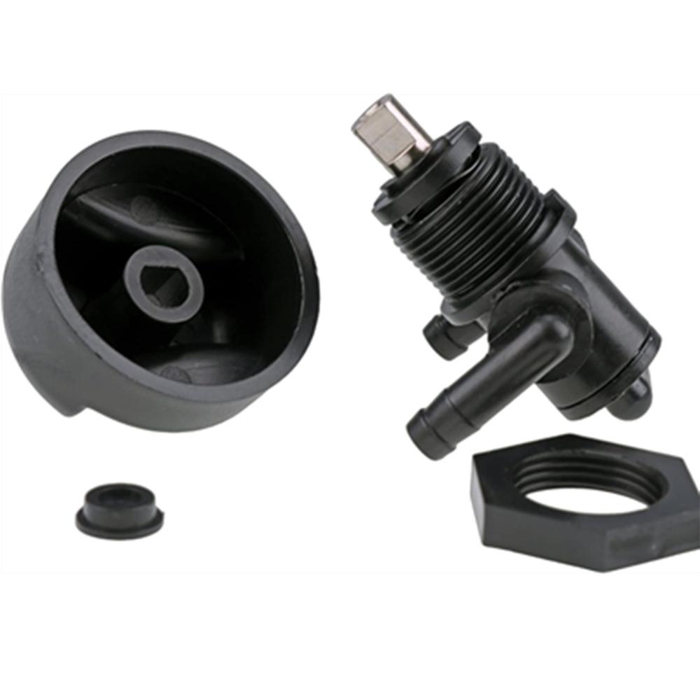 Fuel Valve Petcock 3 Way & Knob Nut For Polaris Magnum Trail Boss Blazer Xplorer