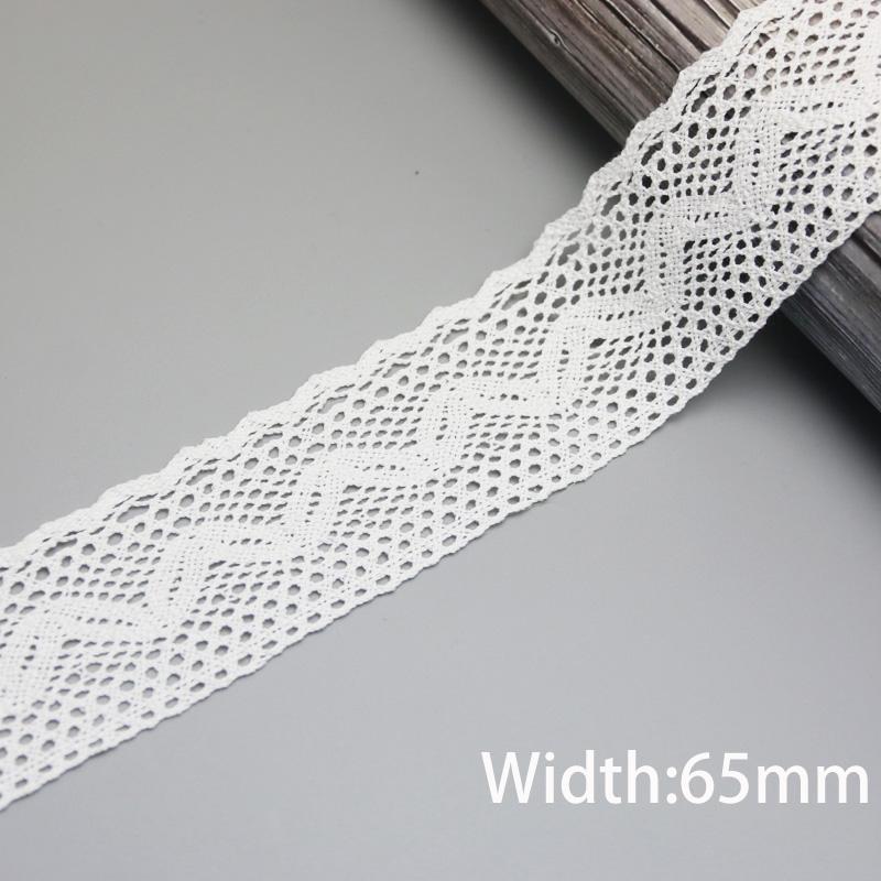(5 meters/lot) 60mm Net Lace Fabric Ribbons Trim DIY Sewing Handmade Craft Materials