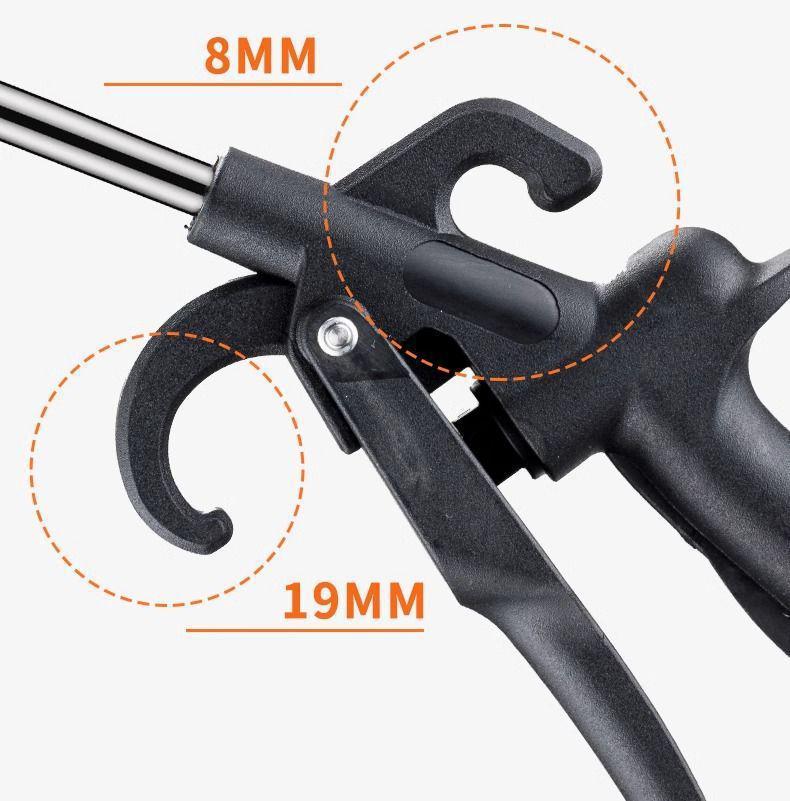 Heavy-Duty, Drop-Resistant High-Pressure Nylon Blow Gun for Auto Repair and Factory Cleaning