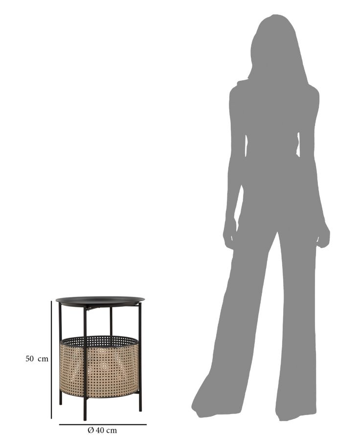 Table Osaka Cm Ø 40X50