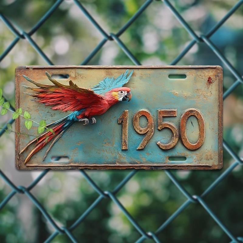 Arkansas USA Metal Wall Sign, Vintage State Decor 15x30cm