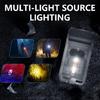 Cycling Camping Outdoor Pocket Flashlight Hiking Water Proof Torch Handheld Small Pocket Clip Torch Hat Clip Flashlight