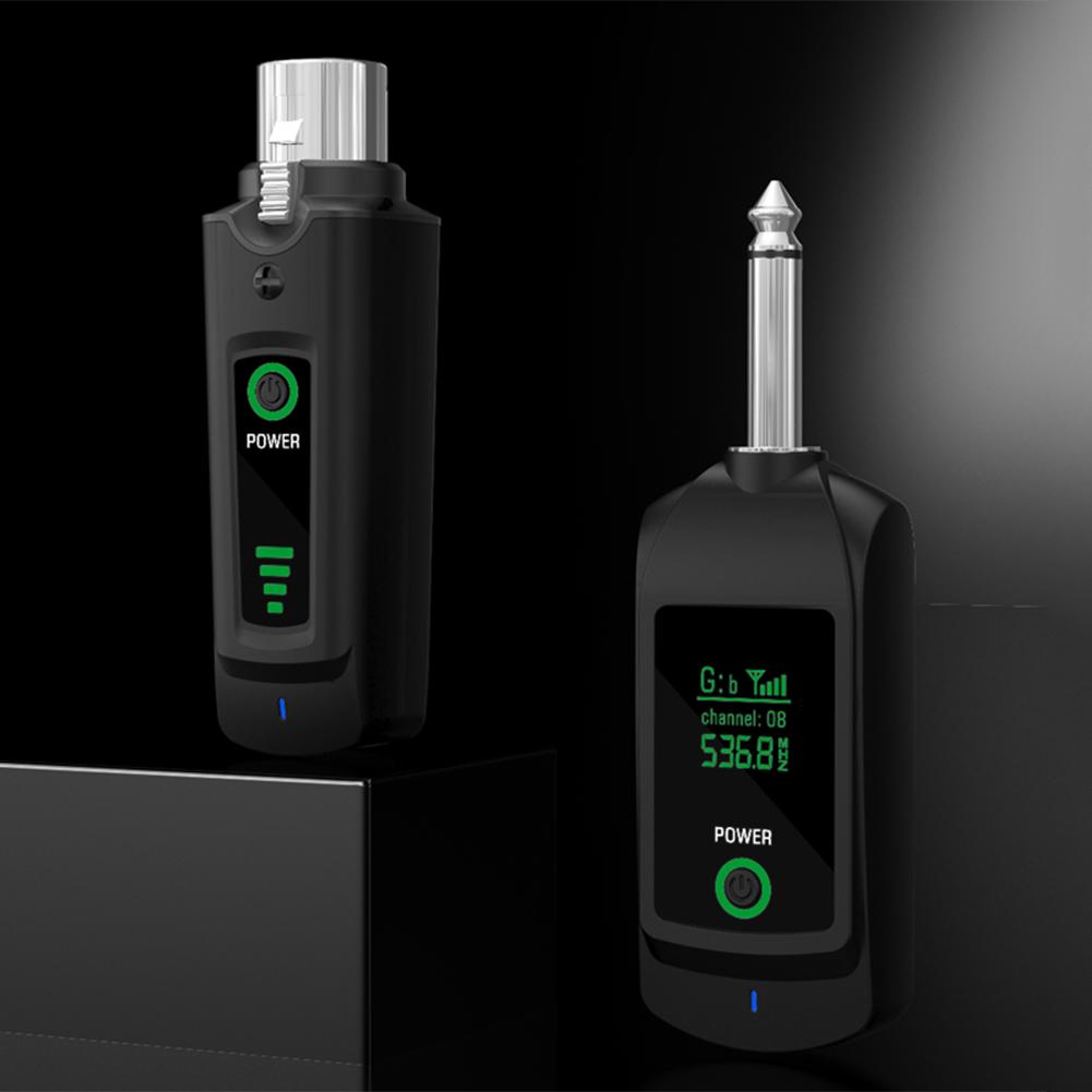 Wireless Microphone Transmitter Receiver DC5V 2.4G Wireless XLR Transmitter System UHF XLR Adapter System Microphone Accessories