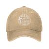 God Is Good All The Time Bible Quote Baseball Cap Distressed Denim Washed Jesus Christian Sun Cap Men Women Adjustable Hats