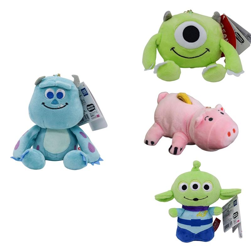 Boneco de Pelúcia Pingente Alien Toy Story Fofo Olhos Grandes Macio e Seguro para Crianças
