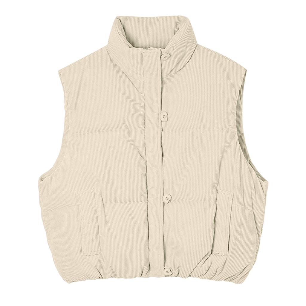 Women's Short Loose Versatile Fashion Corduroy Vest Vest