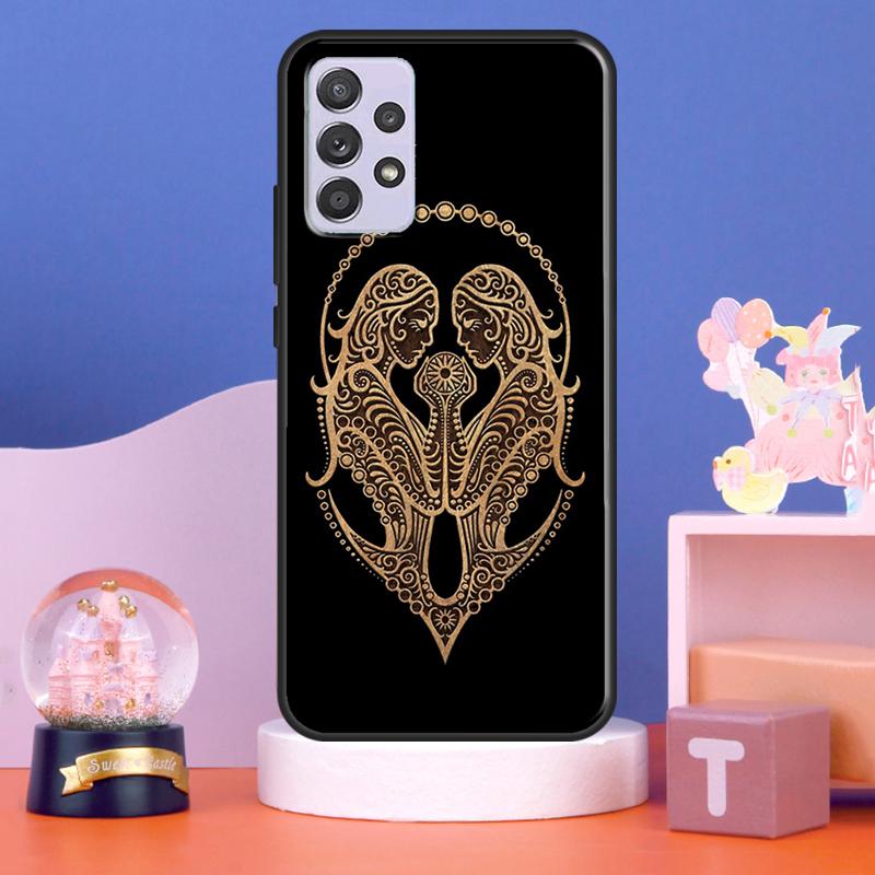 Zodiac Signs Case For Samsung Galaxy A54 A34 A14 A15 A35 A55 A16 A26 A36 A56 A52 A12 A32 A13 A33 A53 A17
