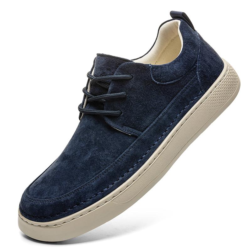 Fashion Casual Leather Men Sneakers Lightweight Casual Shoes Comfortable Man Skateboard Footwear Tenis Masculino Vulcanize Shoes