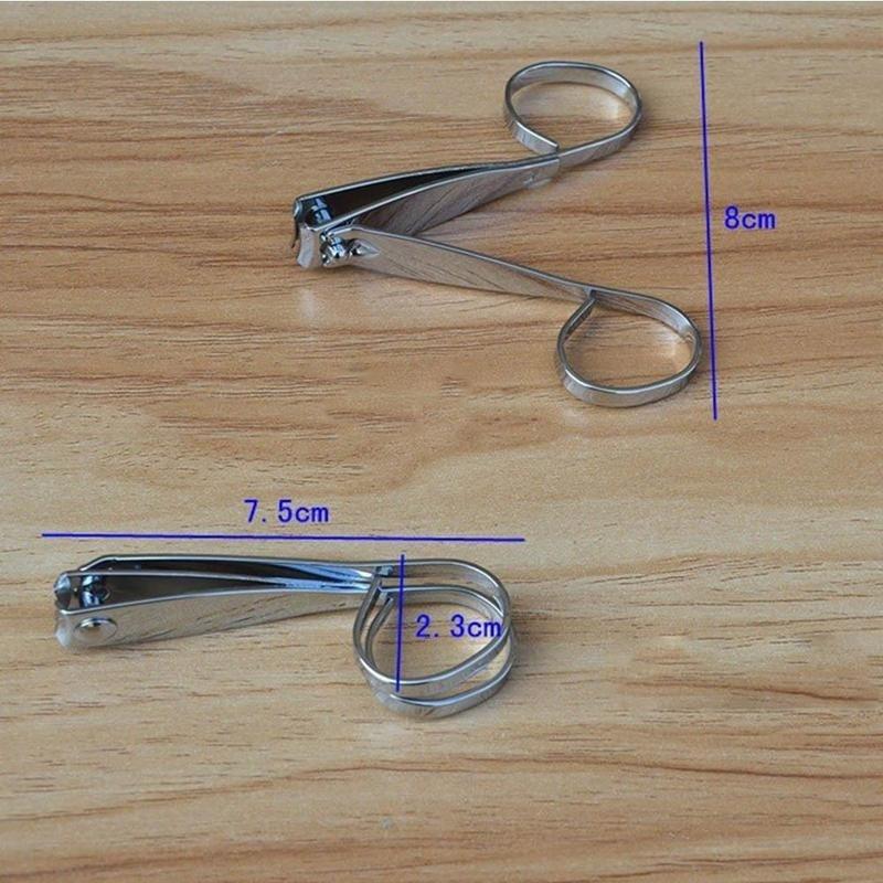 1PC Convenient Nail Art Scissors Nail Clipper Set, Large Carbon Steel Nail Clipper Special Nail Art Tool