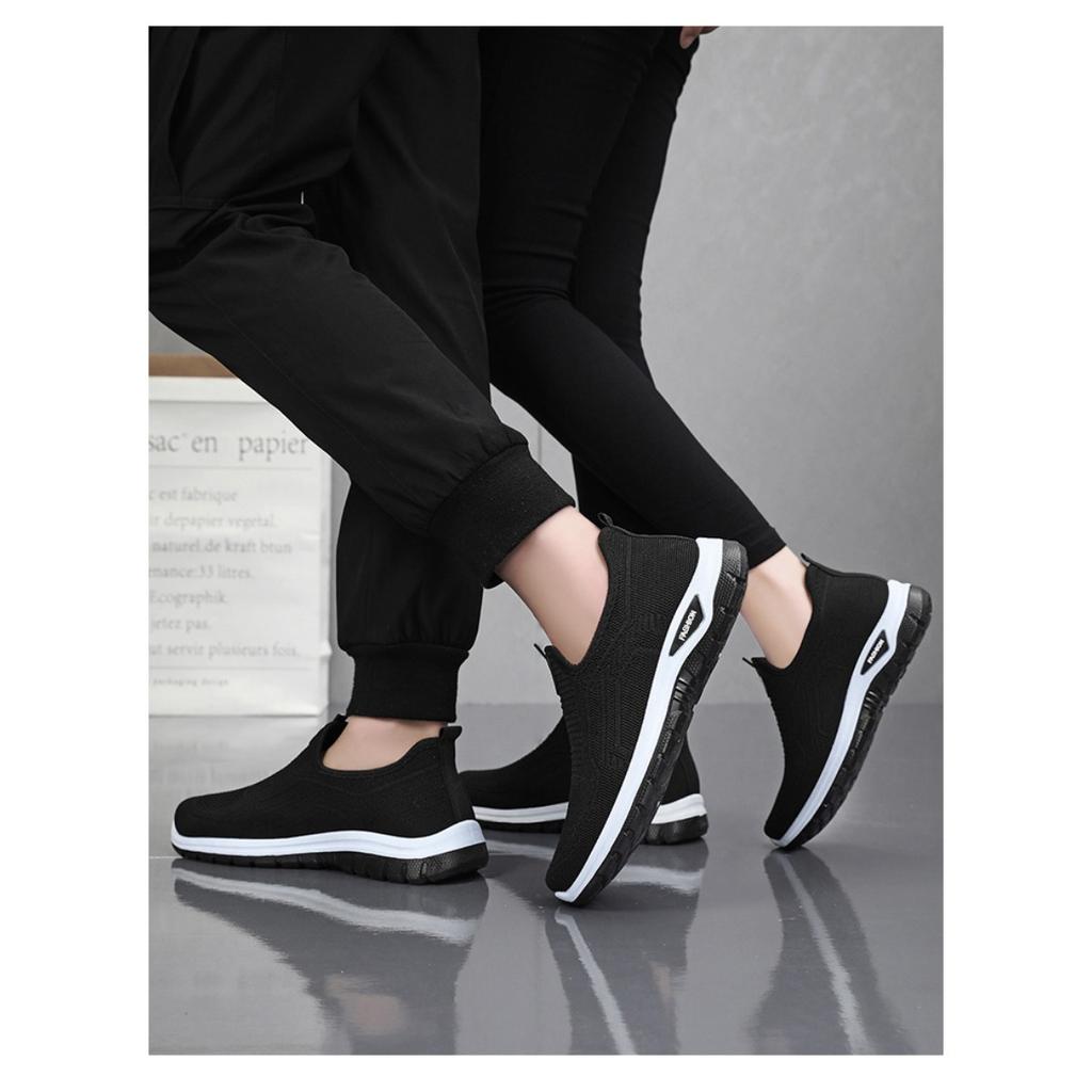 Men's Summer New Mesh Breathable Single Shoes, Couple's Walking Shoes