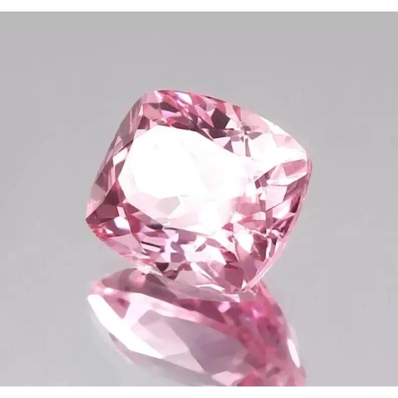 Natural Awesome Pink Morganite Cushion 12x9 Mm Fabulous Certified Gemstone