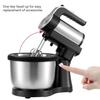 1000W 5 Speed Stand Mixer Stainless Steel Bowl Mixing Baking Kitchen Cooking Hand Blender 4L