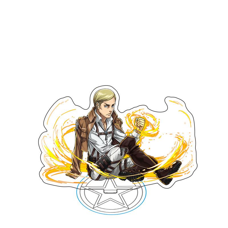 15cm Anime Attack On Titan Acrylic Stand Action Figure Toy Cartoon Figures Desktop Home Decoration