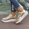 Fashion Casual board shoes solid color thick sole women's sports shoes new large size soft sole fashion Korean version of fashion shoes
