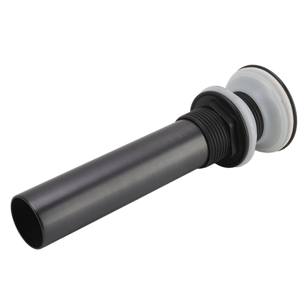 Matte Black Finish Drain Stopper Push Bounce Basin Sink Drain Sink Drain Stopper Kitchen Use