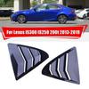 For Lexus IS300 IS250 200t 2013- Rear Window Louver Shutter Cover Side Vent Trim Windshield Decoration Cover Car Accessories