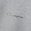 Champion Script Logo Hooded Long Oxford Size L Women's WRAP-AIR Sweatshirt, Sleeve, Stretch, Warm, Gray, (CW-YS102)