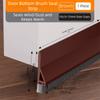 Professional PVC Door Draft Stopper 100cm Self Adhesive Door Sealing Strip Insect Prevention Soundproof Brush Door Seal Dorm