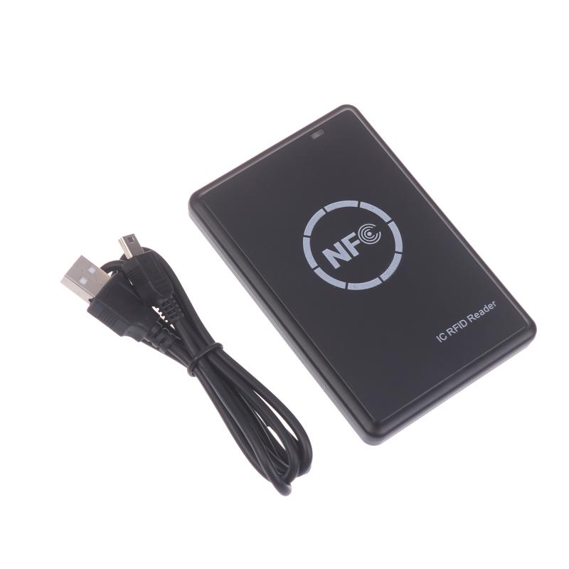 NFC Smartkortläsare Skrivare USB-programmerare RFID-kopierare Duplikator Kort-ID IC-avkodare Dörråtkomstsystem