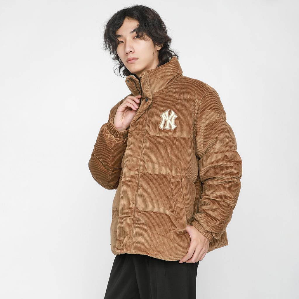 New MLB Down Jacket Winter Unisex Dark Beige 3ADJC0116-50BGD