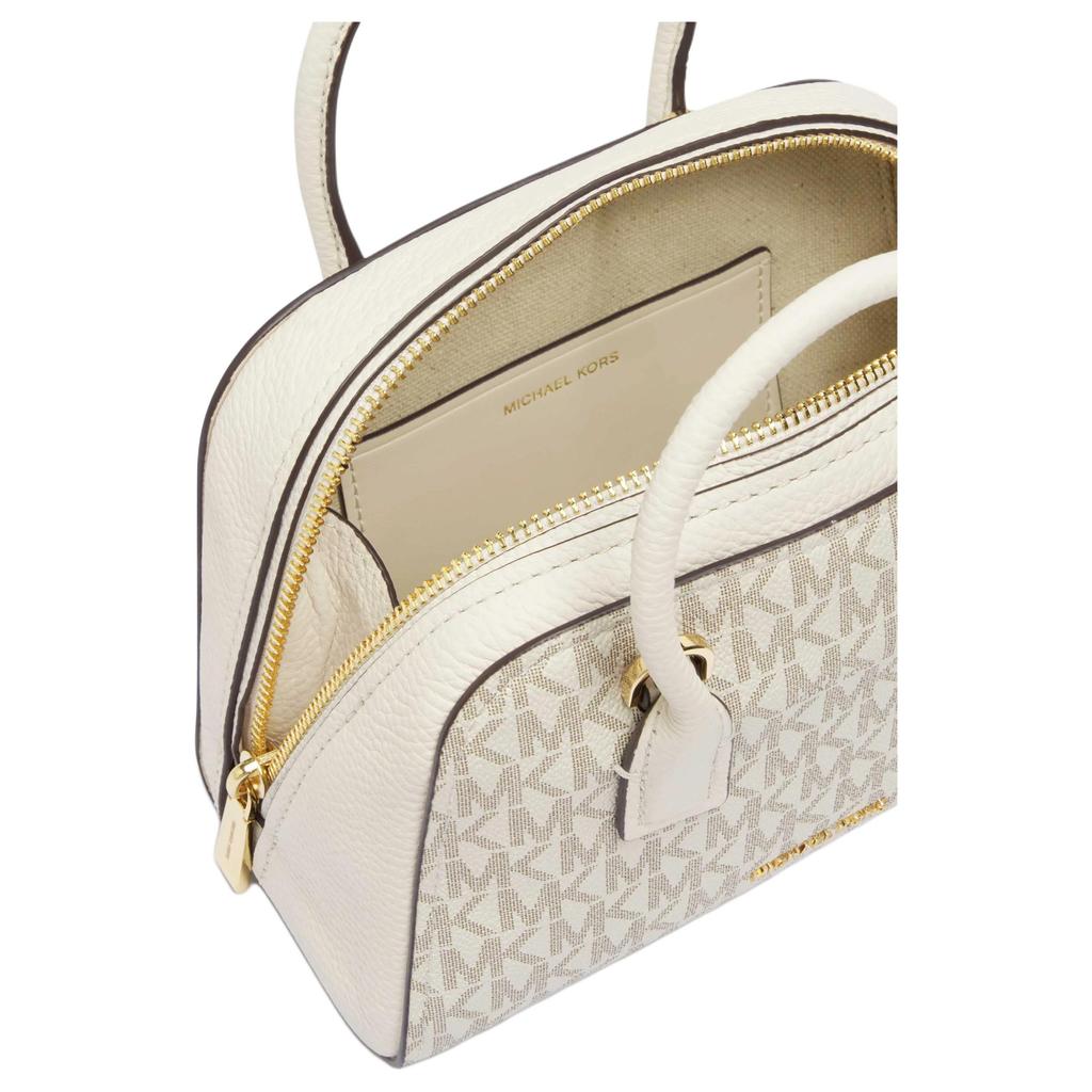 Michael Kors Ashton Classic Monogram Borsa a tracolla in ecopelle Tote da donna Bianco 32S5G9QC0V-132