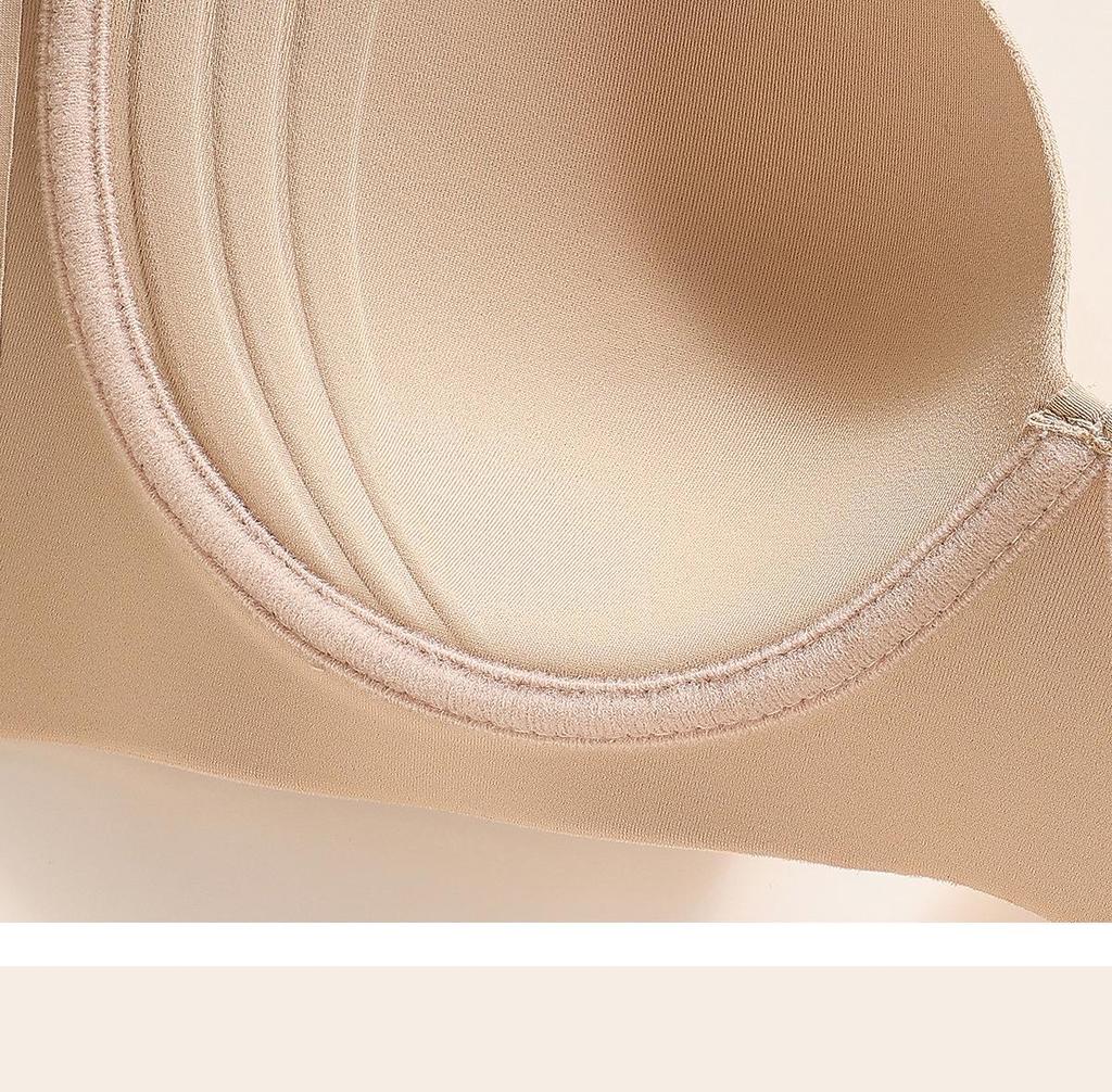 Seamless Uplift Minimizing Bra: Anti-Sagging, Side Support, for Large Busts