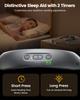 Glocusent Rechargeable Neck Light, Hands-Free Reading Lamp, 1600mAh, Lock Function, Timer and Sleep Aid, for Walking, Fishing, Crafts, Reading