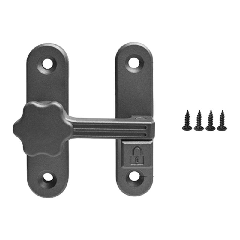 Secure Zinc Alloy Door Lock Latches Easy Installation Designs Accessory for Interior Exterior Door Rustproof Use