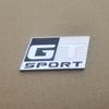 1Pc 3D Metal GT SPORT Logo, Car Front Grille Badge, Car Sider Fender/Car Rear Trunk Emblem Badge Sticker