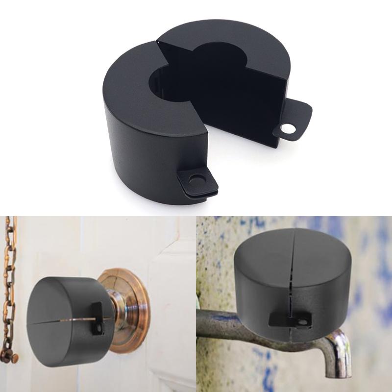 Outdoor Garden Protection Faucet Padlock Outdoor Faucet Lock Cover Stainless Steel Faucet Lock Set Anti-theft Safety