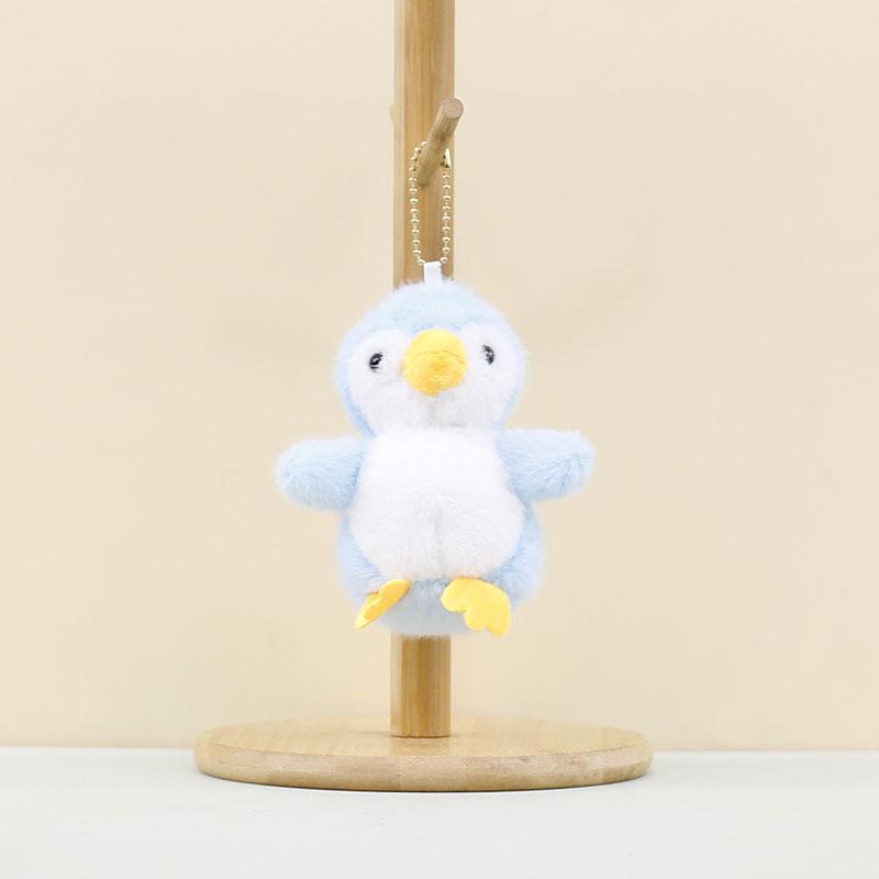 Adorable Cute Penguin Plush Keychain Sweet Stuffed Animal Doll Keyring Accessory