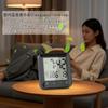 SPuRuiMaK Badezimmeruhr IP24 Wasser- und Staubdicht Digitale Uhr, Baduhr, Spritzwassergeschützter Küchen-Timer, Tisch- oder Wandmontagebar, Countdown-Funktion,