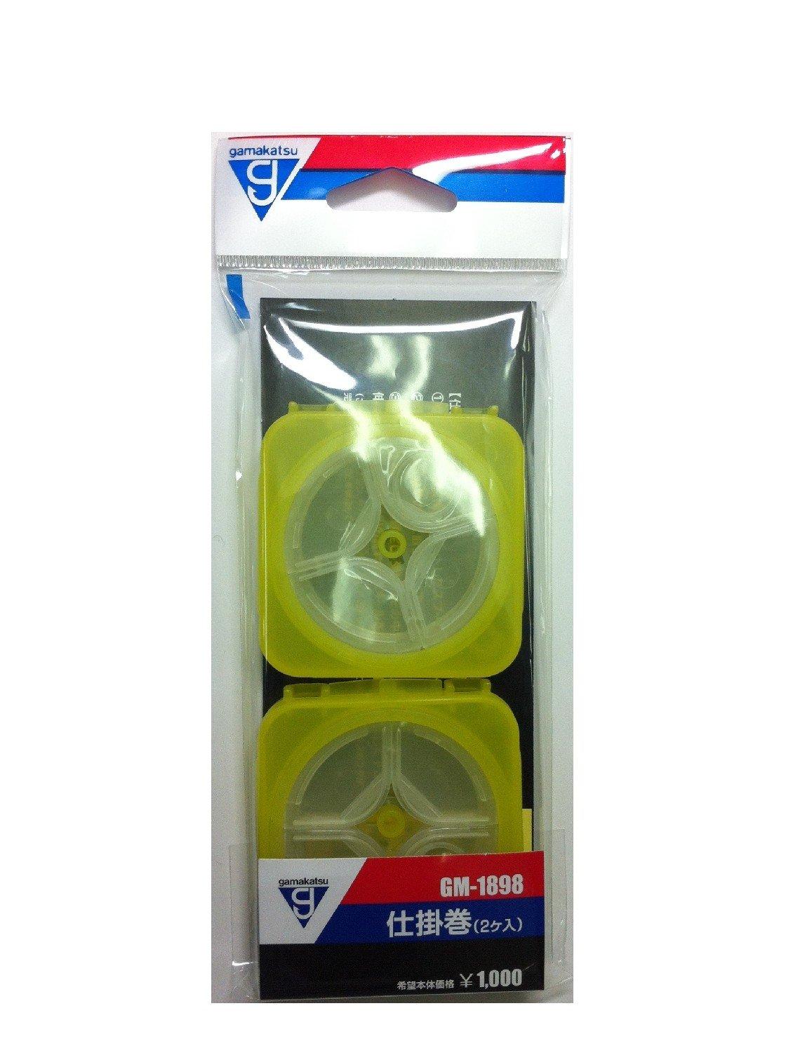 Gamakatsu Gemaki Maki Maki 55 x 55mm 2 pieces Yellow