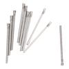 10pcs Watch Strap Screw Tube Steel Precise Professional Lightweight Wear Resistant Watch Band Screw Link Pin 0.7 X 0.04in M0.05in